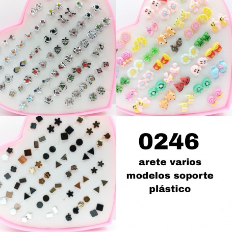 ARETE VARIOS MODELOS SOPORTE PLASTICO $6