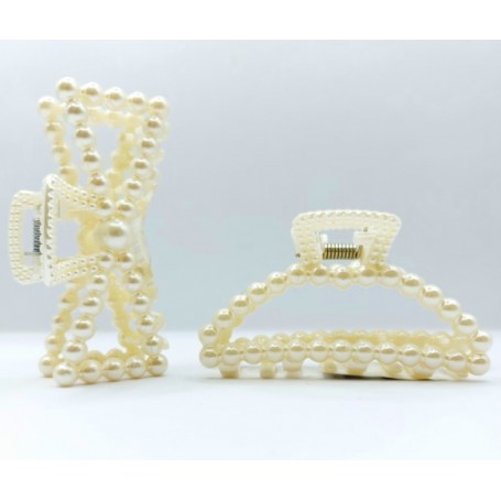 PINZAS GRANDE DE PERLAS $25