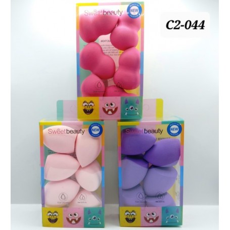 ESPONJA PARA MAQUILLAR 6 PIEZAS $50