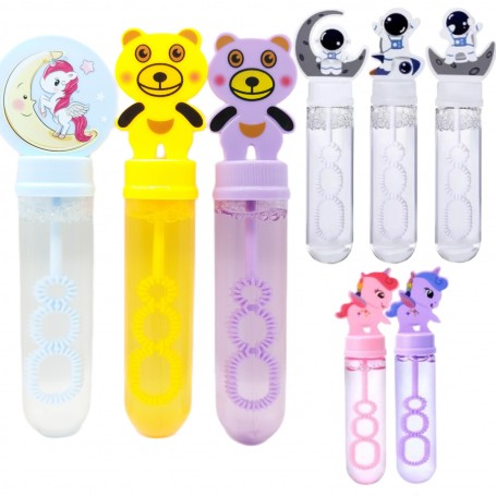 BURBUJAS ASTRONAUTA Y UNICORNIO $10