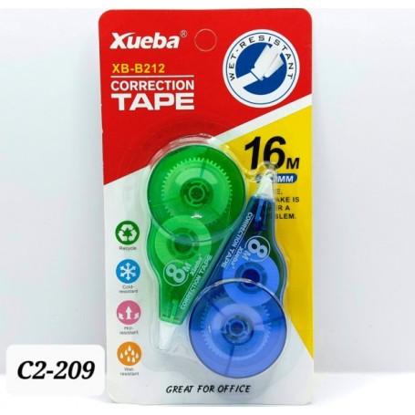 CORRECTOR EN CINTA 2 PIEZAS $25