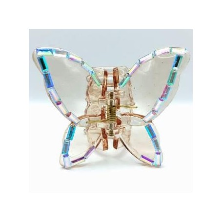 PINZA MARIPOSA C/ BRILLOS $25