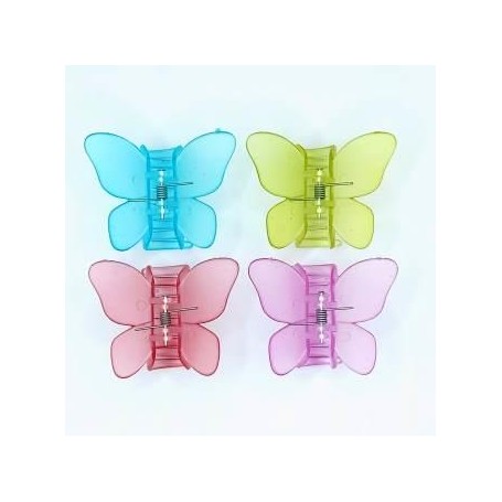 PINZA GRANDE VARIOS COLORES FIG MARIPOSA $20