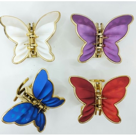 PINZA MARIPOSA DORADA 7X8 CM $25