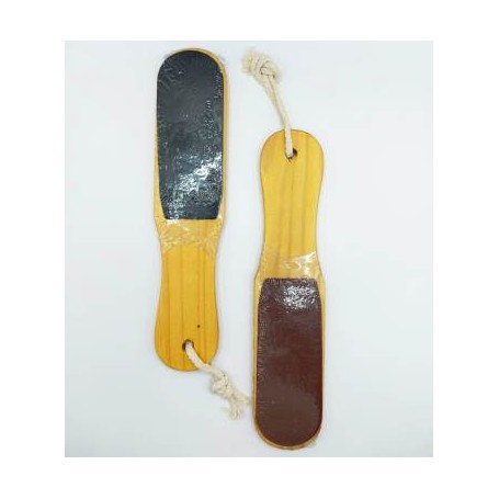 LIMA DE MADERA PARA PIES 25 CM $40