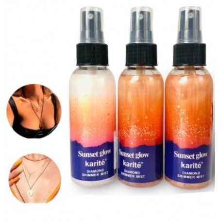 GLITTER SPRAY SUNSET GLOW 110ML $36