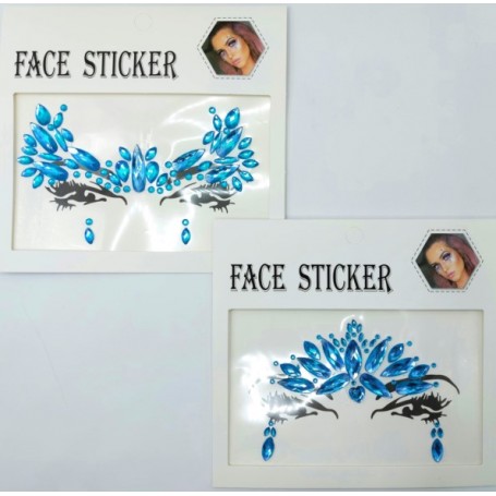 FACE STICKER GEMAS $20