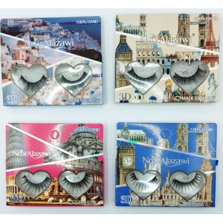 PESTAÑA 3D FASHION NOORALAZAWI $20