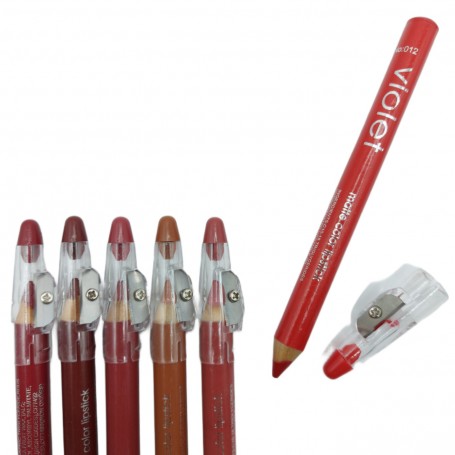 DELINEADOR CON SACAPUNTAS VIOLET V/C $12