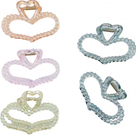 PINZA FIGURA DE CORAZON 9X6CM V/C $16