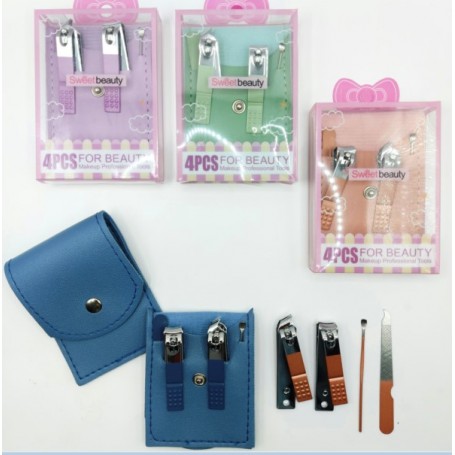 SET CORTAUÑAS 4 PZS $35