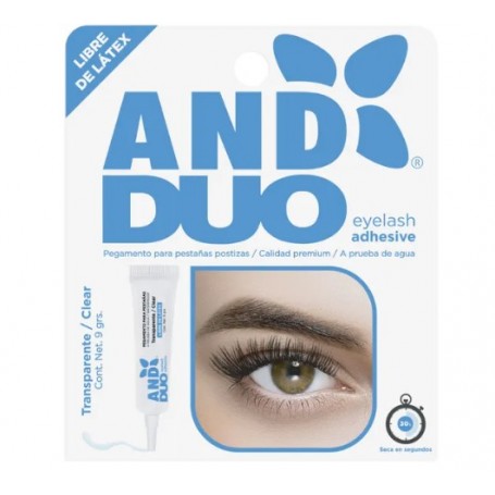 PEGAMENTO PARA PESTAÑA AND-DUO TRANS.$22