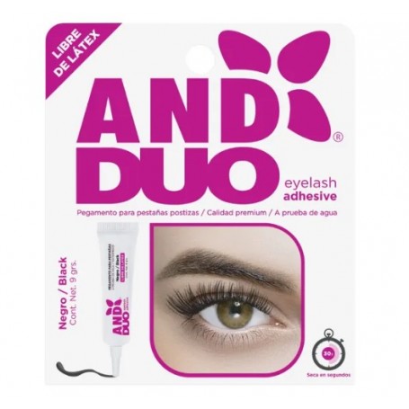 PEGAMENTO PARA PESTAÑA AND-DUO NEGRO $22