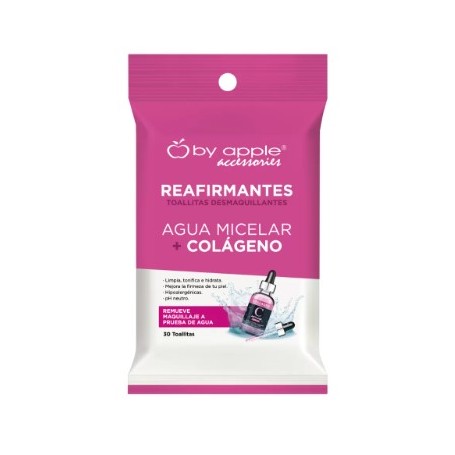 TOALLITA DESMAQ.AGUA MICELAR+COLAGENO $40