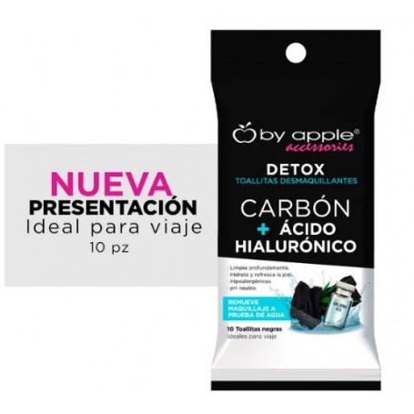 TOALLITA DESM CARBON CON ACIDO HIALURONICO $20