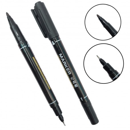 PLUMIN DOBLE PUNTA MARKER $10