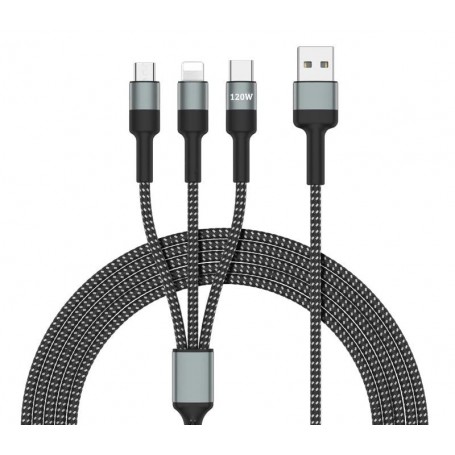 CABLE USB TIPO PULPO 1MT $50