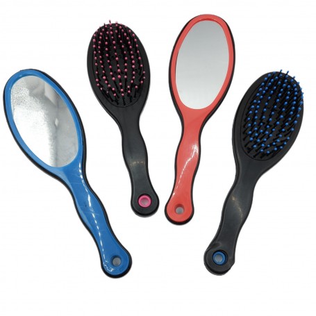 CEPILLO CON ESPEJO 20CM $12