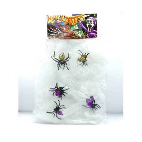 DECORACION TELARAÑA $24