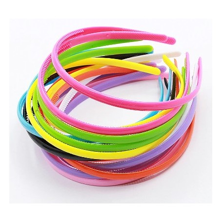 DIADEMA DE PLASTICO MEDIANA $10