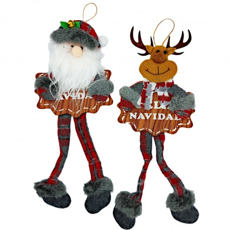 FIGURAS COLGANTES NAVIDEÑAS $25