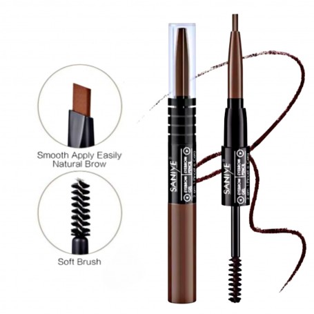 DELINEADOR Y GEL CEJAS 2EN1 SANIYE $28