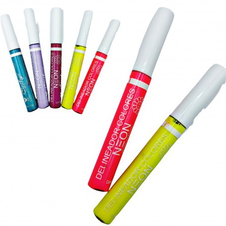 DELINEADOR COLORES NEON PASTEL UNICORNIO $22