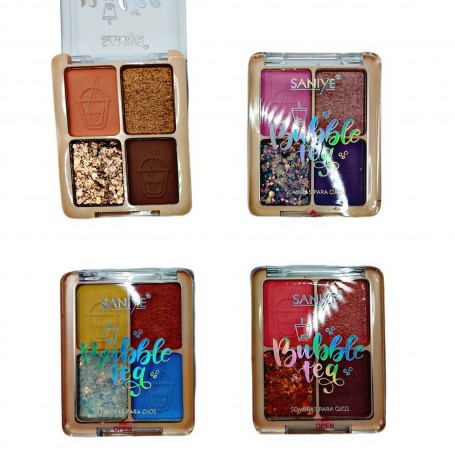 SOMBRA SANIYE CUARTETO BUBBLE TEA $35