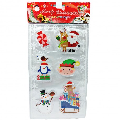 DECORACIONES NAVIDEÑAS DE SILICON 6 O 7 PZS $20