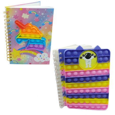 LIBRETA GRANDE POP-IT 14x21 cm $65