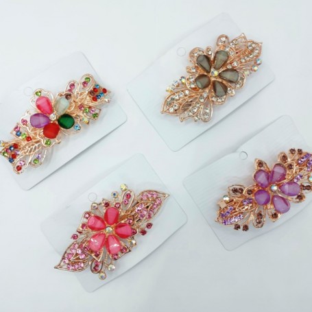 BROCHE DE PEDRERIA GDE 9X3CM $30