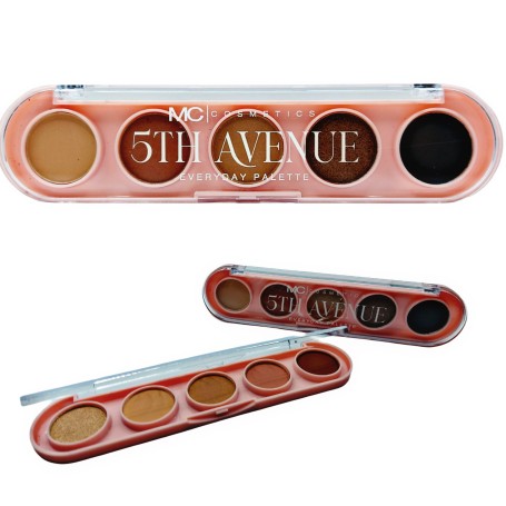 PALETA DE SOMBRAS 5 TONOS MC $38