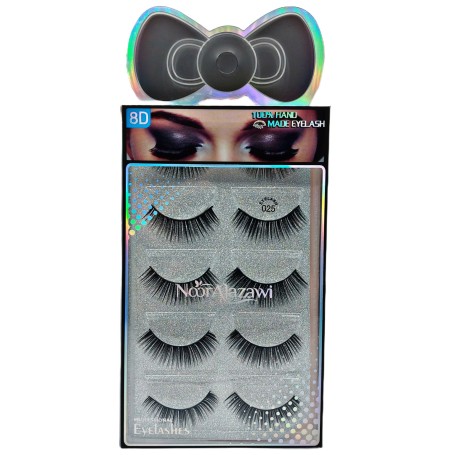 PESTAÑAS 5 PARES 8D $35