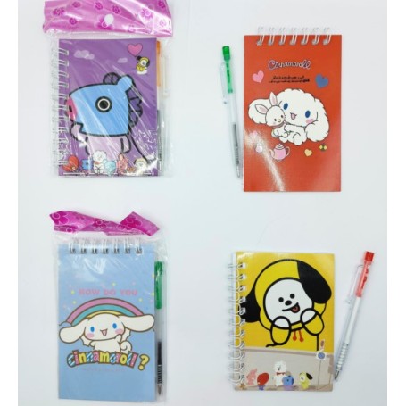 LIBRETA CH C PLUMA $18