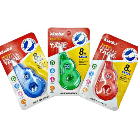 CORRECTOR EN CINTA 1PZA $15