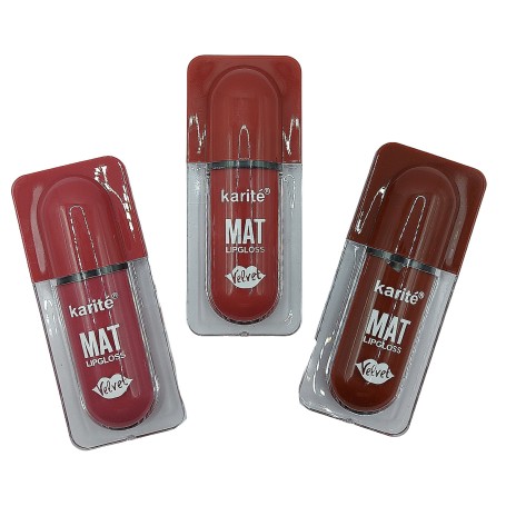 MAT LIP GLOSS VELVET $25