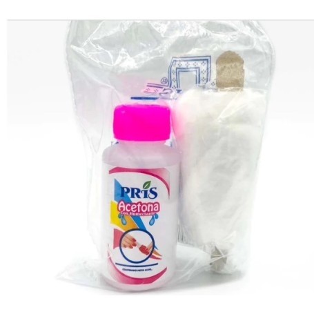 QUITA ESMALTE PRIS LIMA Y ALGODON $20