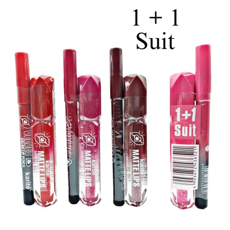 MATTE LIPS LABIAL Y DELINEADOR $30