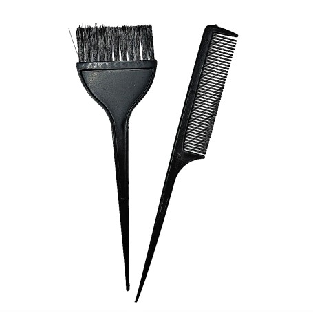 PEINE Y BROCHA PARA TINTE $10