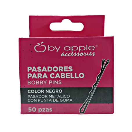CAJA DE PASADOR NEGRO 50PZ BY APPLE$18