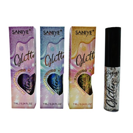 DELINEADOR GLITTER SANIYE $30