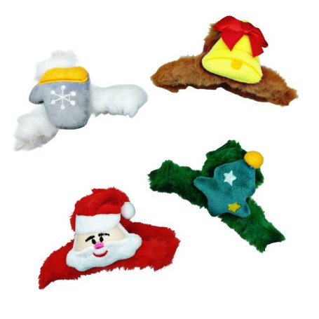 PINZA PELUCHE NAVIDEÑA $25