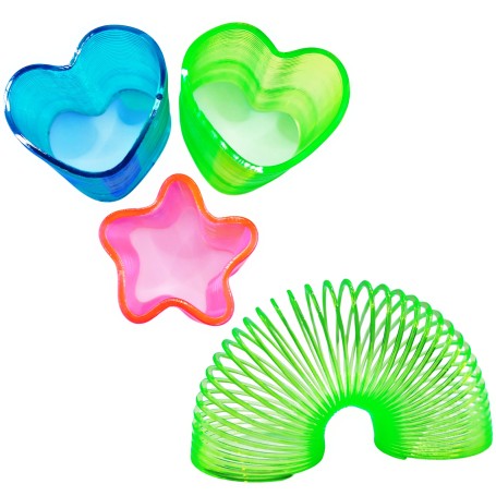 RESORTE O GUSANO JUGUETE V/FORMAS $12