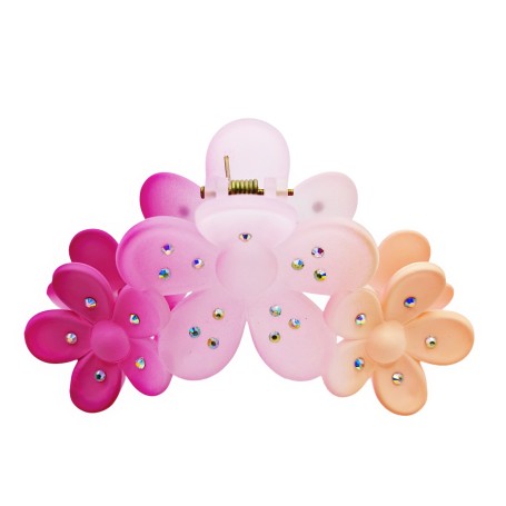 PINZA 3 FLORES PEDRERIA $28