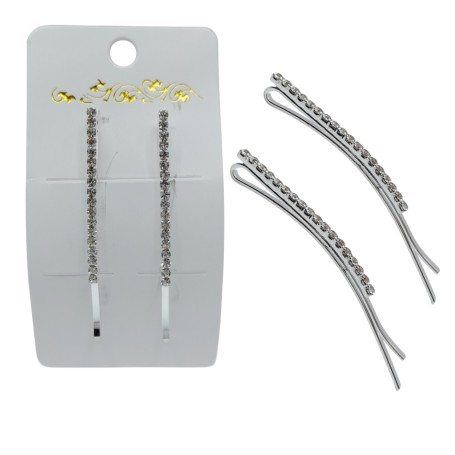 PASADOR DELGADO C/ BRILLOS $15