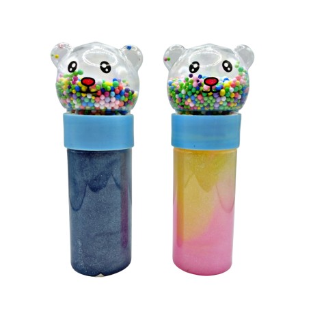 SLIME CABEZA DE OSO VARIOS COLORES $35