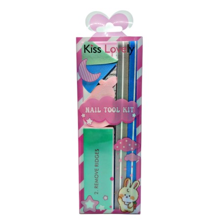 SET DE LIMAS KISS LOVELY $35
