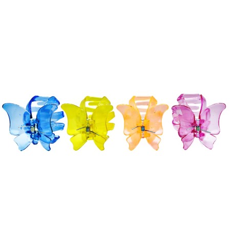 PINZA MARIPOSA NEON $10