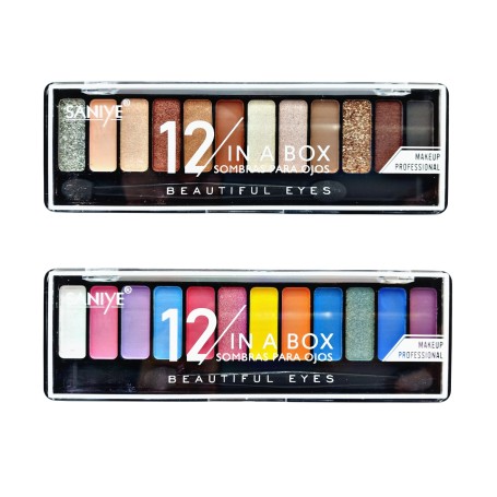 SOMBRA 12 TONOS BEAUTIFUL EYES $45