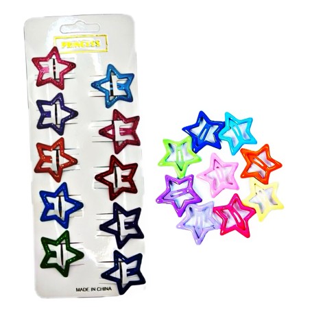 TIRA BROCHES ESTRELLA $25